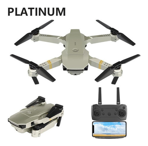 Drone Eachine E58 Com 3 Baterias + Maleta E Câmera 720p Cor Preto