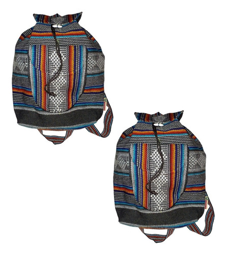 Mochila Hecha A Mano Por Mexicanos, Mxcit-002, 2 Pzas, 10kg,