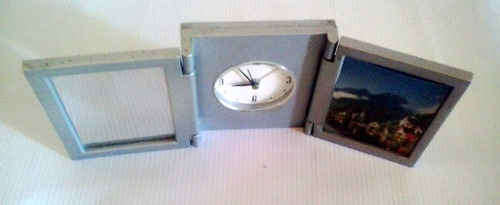 Reloj De Mesa & Espejo & Portaretrato 22 * 9 Cms