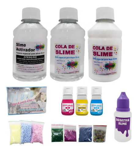 Kit De Fazer Slime Premium Ine Slime