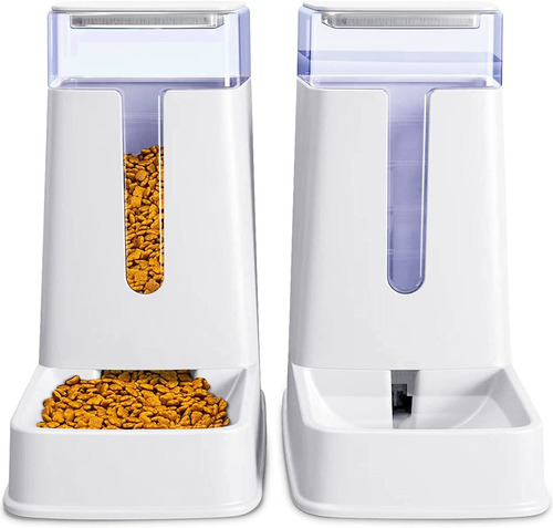 Alimentador Automático Para Gatos Y Dispen R De Agua P...