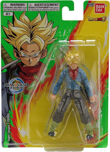 Figura Dragon Ball Super Evolve Trunks Original Bandai