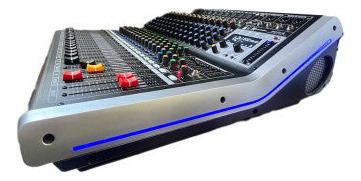 Mezcladora Amplificada 16 Canales 500w X 2, Interfase Usb, B