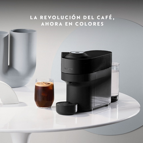 Cafetera Nespresso Vertuo Pop Color Negro