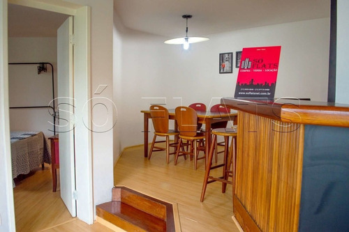 Imagem 2 de 15 de Flat No Brooklin Travessa Da Sansão Alves Dos Santos - Sf23648