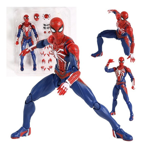 Juego De Muñecas Articuladas De Avengers Spiderman Ps4