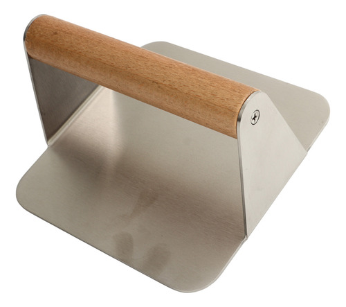 Prensa Para Hamburguesas Square Smash Smasher De Acero Inoxi