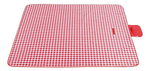 Mantas De Picnic Impermeables A Cuadros Rojos