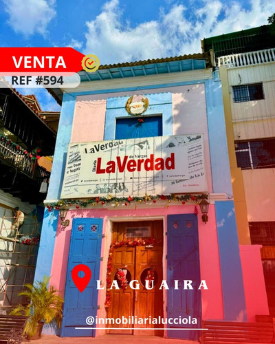 Local En Venta, Casco Historico De La Guaira, Ref 594