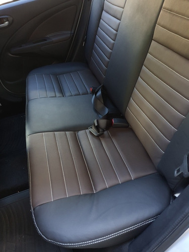 Tapizado De Cuero Más Volante Toyota Etios