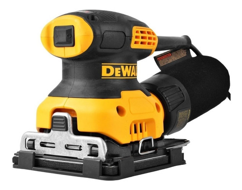 Imagen 2 de 6 de Lijadora profesional orbital DeWalt DWE6411 amarilla 50Hz/60Hz 230W 120V