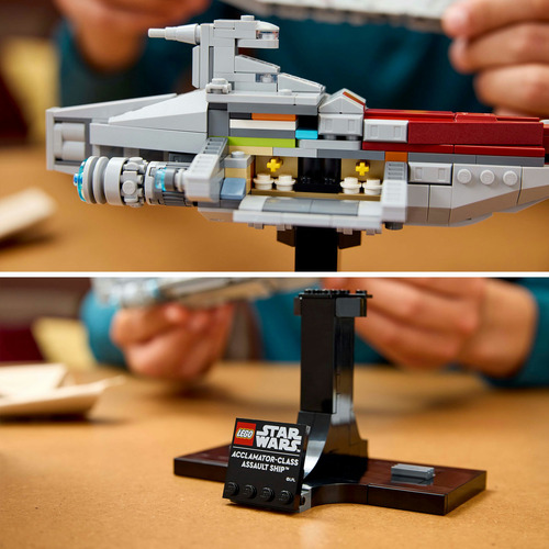 Navio de assalto Lego Star Wars Acclamator Class 75404