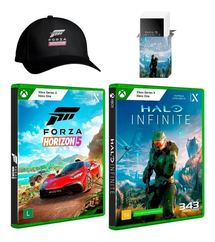 Mídia física em promoção: Halo Infinite está R$ 44 e Forza Horizon 5 sai  por R$