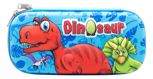 Lapicera Escolar Para Niños Con Diseño De Dinosaurio