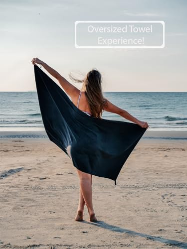 Toalla De Microfibra Extragrande Para Playa Y Viajes