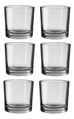 Vaso De Vidrio Tennesse 320 Ml Rigolleau X 6 Unidades