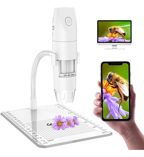 Microscopio Digital Inalámbrico Wifi Brazo Flexible Usb 
