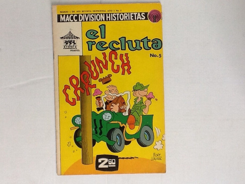 Comic El Recluta Macc Division Num. 5