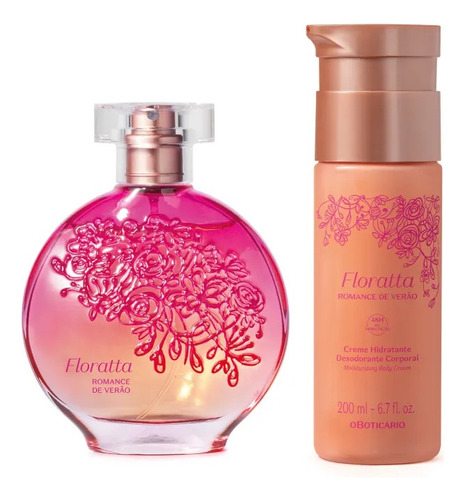 Combo Floratta Romance De Verão Colônia + Loção Corporal