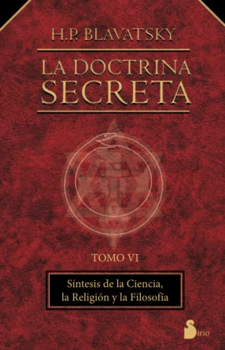 Libro Doctrina Secreta, La Tomo Vi R De H. P. Blavatsky  Edi