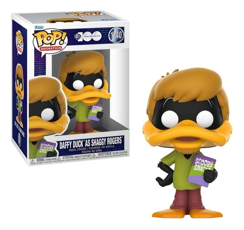 Funko Pop Pato Lucas Como Shaggy Rogers 1240 Looney Tunes