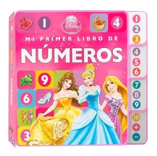 Dinsey Princesas- Mi Primer Libro Numeros