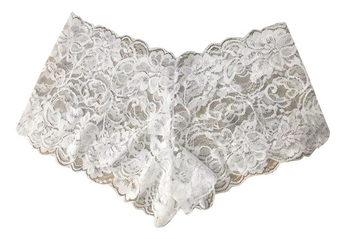 Mujer Bragas Calzoncillos Encaje Melocotón Glúteos Cintura A