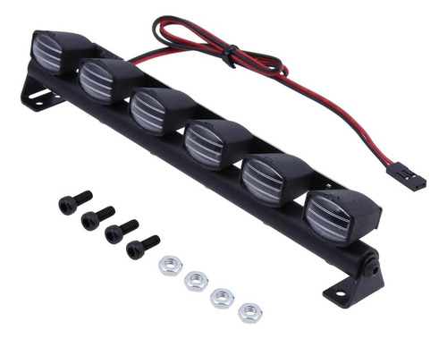 Hobbypark Rc Kit De Barra De Luz De Automóvil 6 Led Luces De