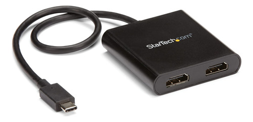 Startech  Adaptador Usb-c A Hdmi Dual, Concentrador Mst Mul