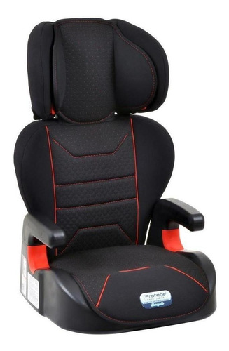 Booster com apoio Burigotto Protege Reclinável Dot red