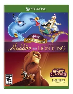 Disney Classic Games: Aladdin and The Lion King Nighthawk Interactive Xbox One Físico