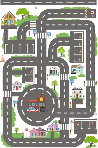 Pista para Carrinhos HOTCARS Grande Cidade - Ilustrada 1