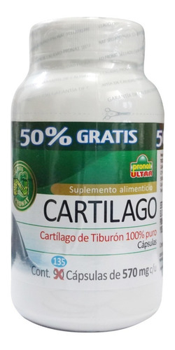 Imagen 6 de 9 de Cartilago De Tiburon (90 Caps) Pronat Ultra
