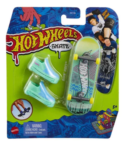 Kit Hot Wheels Pista Octopark + 3 Skates de Dedo Com 6 Tenis - Loja Zuza  Brinquedos