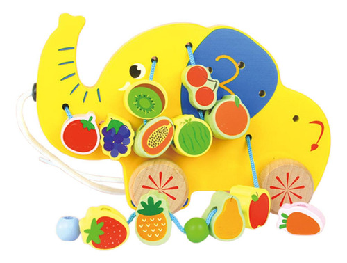 Brinquedos De Enfiar, Brinquedos Educativos De Elefante