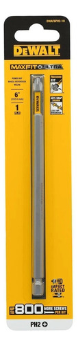 Bit De Impato Ph2 Longo 15,2cm Maxfit Dewalt Dwaf6ph21h