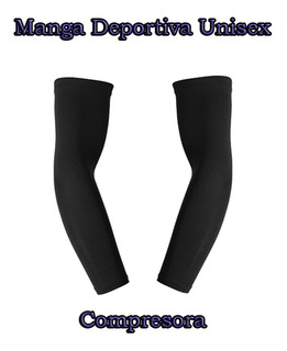 Manga Compresora Mcdavid Reflectante 6566rf Negro Manga Compresora Mcdavid Reflectante 6566rf Negro