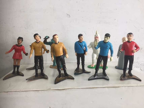 Startrek 10 Figuras De 10 Cm De 1991