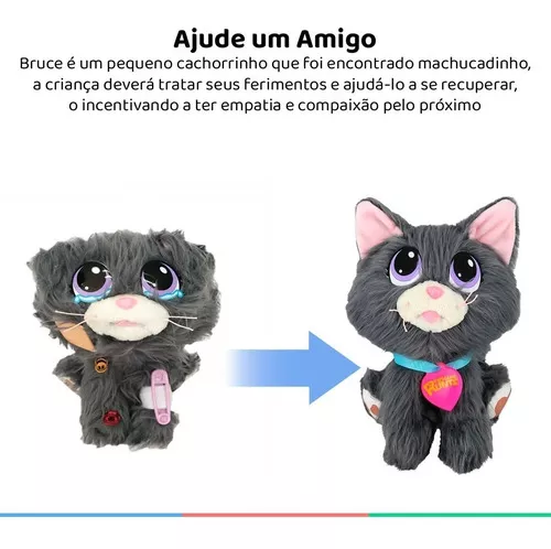 Cachorrinho Adota Pets Bruce Com Acessórios Multikids