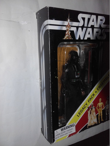 Star Wars The Black Series Legacy Pack Darth Vader C/ Dioram (Usado)