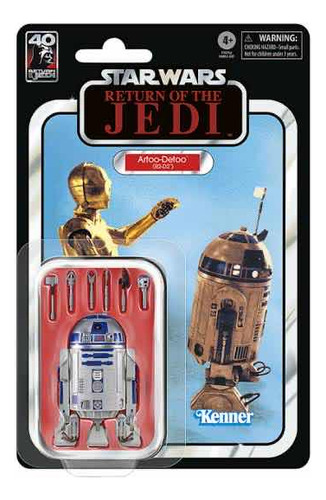 Figura R2-d2 Return Of The Jedi Black Series Star Wars 40th (Usado)