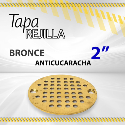 Tapa Rejilla De Bronce Anticucaracha 2 / 000007966