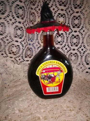 Botella De Sangría Española Coleccionable