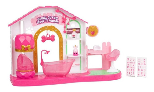 Shopkins Wild Style Kennel Cuties Centro Belleza +2 Shopkins