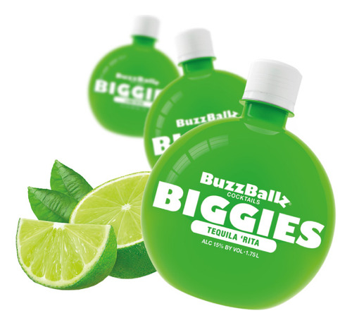 Buzzballz Biggies Lima Limon Tequila Rita 1.75l