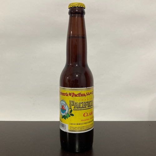 1 Botella Cerveza Pacífico De Mazatlán Sinaloa Años 90´s