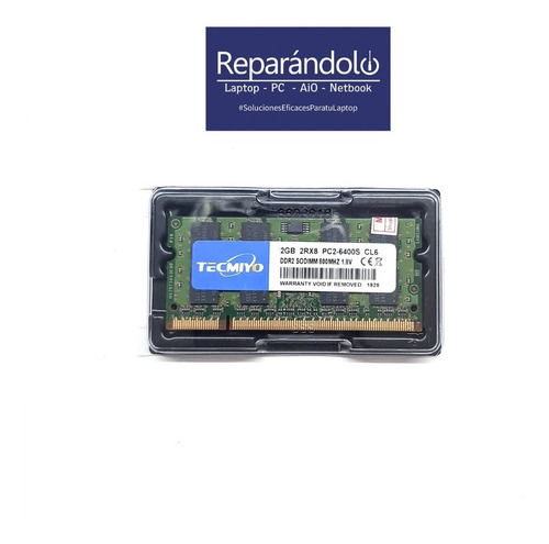 Imagen 2 de 10 de Memoria Ram Ddr4, Ddr3, Ddr3l, Ddr2 Para Laptop