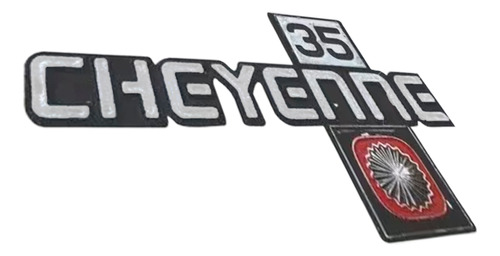 Cheyenne Emblema 35 Lateral Accesorios Placa