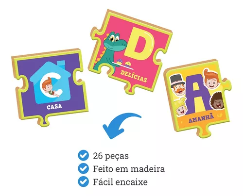 Hora de pintar alfabeto: jogo educativo