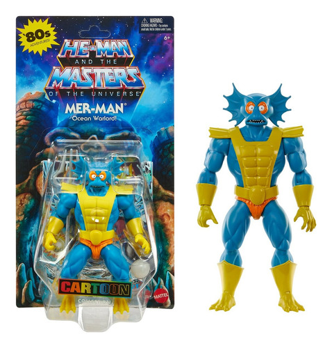 Mer-man Masters Of The Universe Cartoon (Usado)